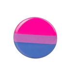 Bisexual Flag Button